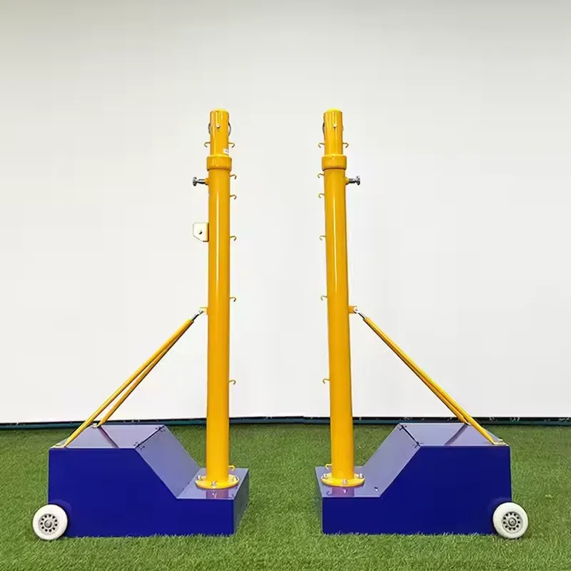 Sports Equipment Volleyball - 高品質で移動可能・調整可能なバレーボールポール スポーツ施設 - 競技用またはトレーニング用コート設備