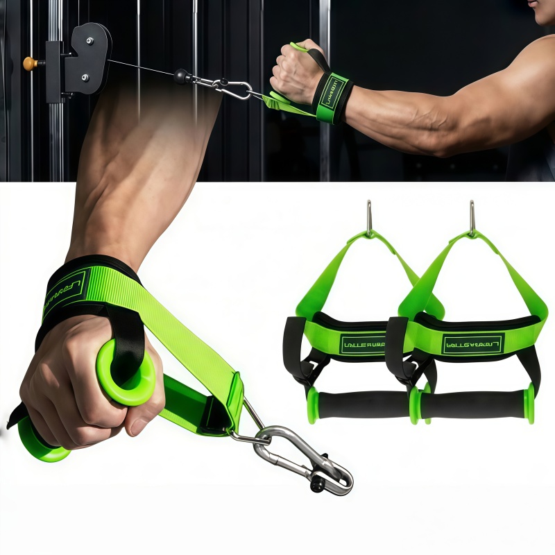 Sports Equipment Vending Machine - 人間工学に基づいたジムハンドル、調整可能なショルダーグリップ、ケーブルフライアタッチメント、ラテラルレイズストラップ、ホームコアワークアウト機器、フィットネスジム