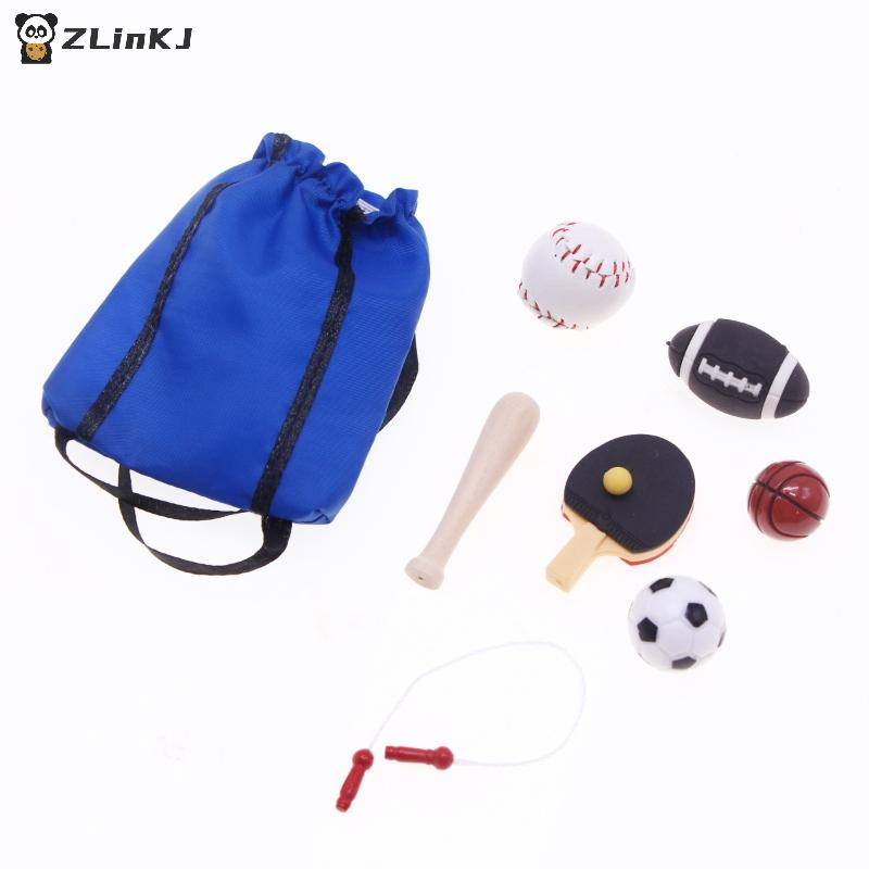 1/12 ドールハウスシミュレーションミニスポーツ用品キット - Sports Equipment Basketball のレビューと価格