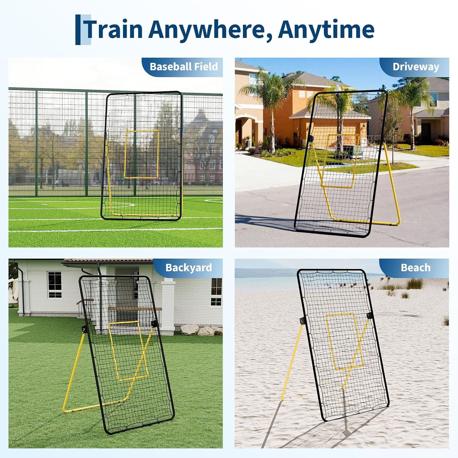 7x4フィート バレーボールリターンネット ヘビーデューティ - Sports Equipment Volleyball のレビューと価格