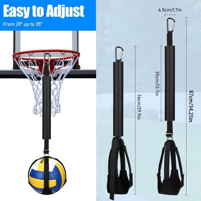 黒バレーボールジャンプトレーナー調節可能な吊り下げ高さ補助装 - Sports Equipment Volleyball のレビューと価格
