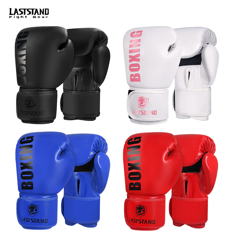 6 8 10 12 オンスムエタイボクシンググローブ男性女性 - Boxing Glove Set のレビューと価格