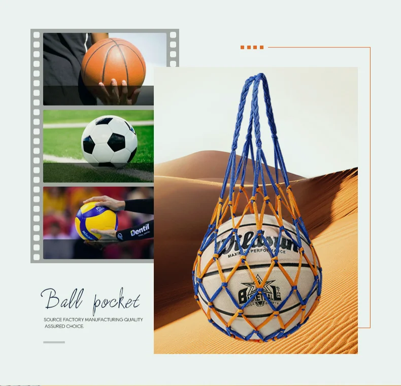 1PC サッカーネットバッグナイロン大胆な収納袋シングルボー - Sports Equipment Volleyball のレビューと価格