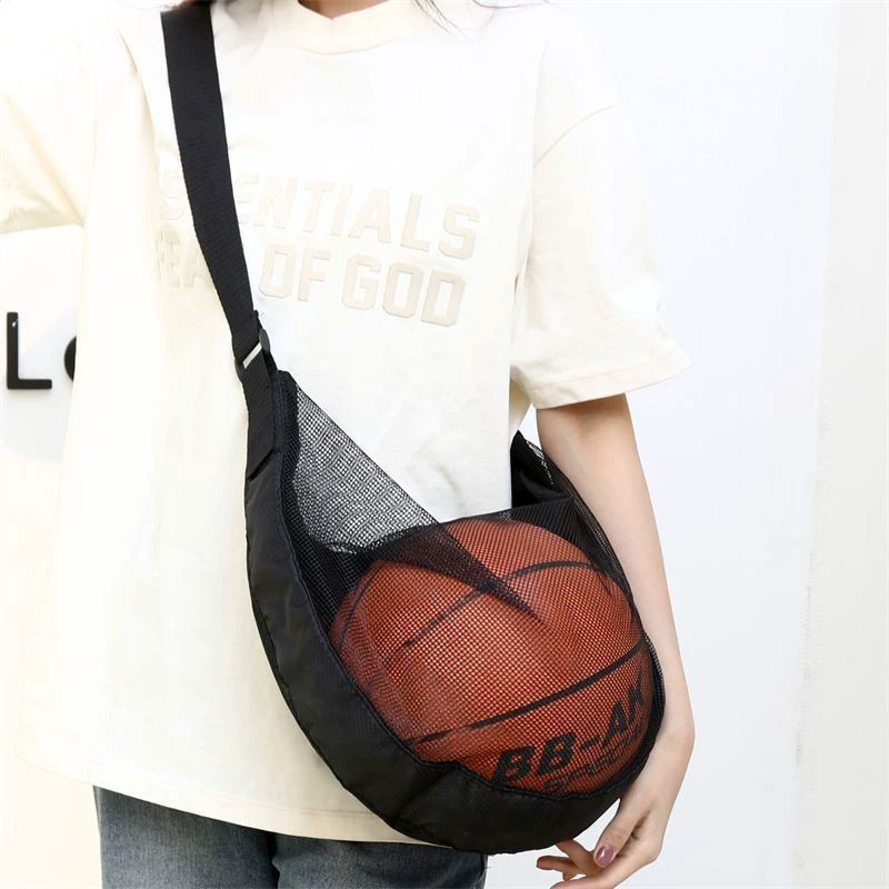 大容量スポーツトレーニングボール収納バッグ シングルショルダ - Sports Equipment Basketball のレビューと価格