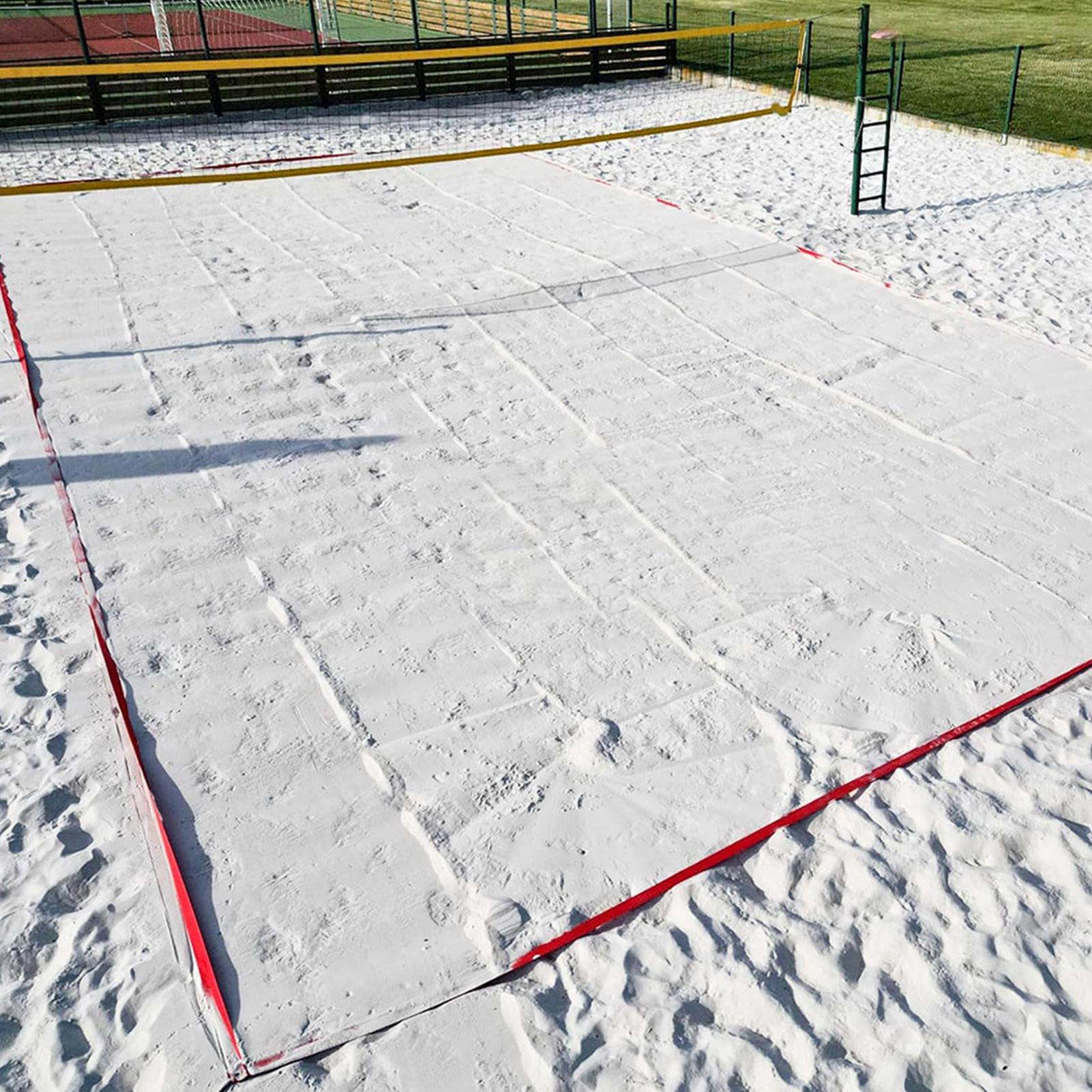 6x ビーチバレーボールライン機器 ポータブル 8M 長さの - Sports Equipment Volleyball のレビューと価格